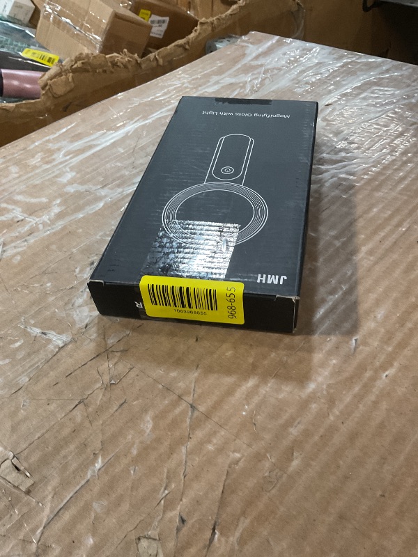 Photo 1 of ***NONFUNCTIONAL,BATTERIES DO NOT SIT PROPERLY***
JMH Magnifying Glass with Light, Handheld Large Magnifying Glass 18LED Cold and Warm Light with 3 Modes, Illuminated Lighted Magnifier for Seniors Reading, Coins, Jewelry