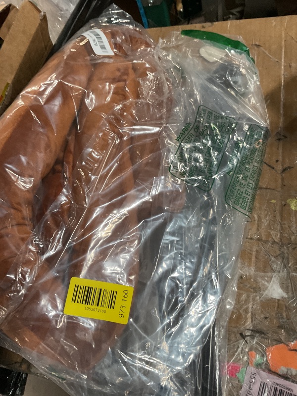 Photo 1 of [Ready to Gift] PURRHOUSE 45LBS Cat Window Perch with Bolster, Hammock Seat with Plywood & Metal Frame, Cat Bed for Windowsill, Bedside and Cabinet (Walnut Wood & Brown Cushion, 24.8''W x 9.4''H)