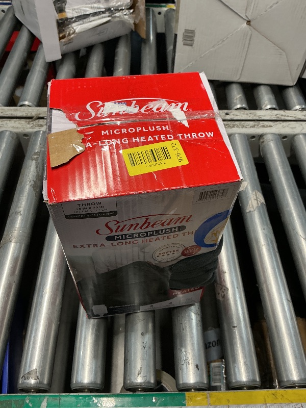 Photo 1 of 
Sunbeam Heated Throw Blanket