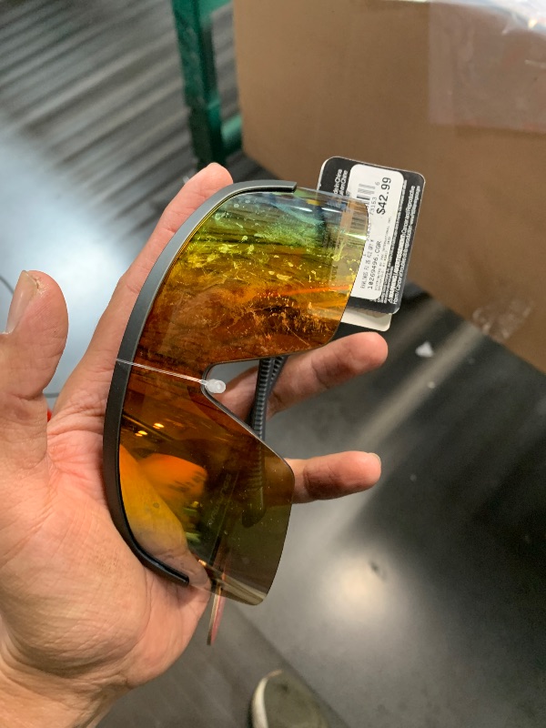 Photo 1 of ***DAMAGED - SEE NOTES/PICTURE***Rawlings Flip-Up 25 412 Mirror Sunglasses