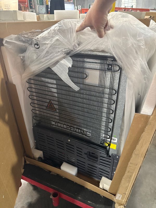 Photo 1 of ***FACTORY SEALED***HCK Under Counter Refrigerator, Outdoor Fridge 24 Inch with Stainless Steel Door, Commercial Kitchen Food Refrigerator 5.4 Cu.Ft Capacity for Home Kitchen, Patio, Outdoor, and Food Service Use