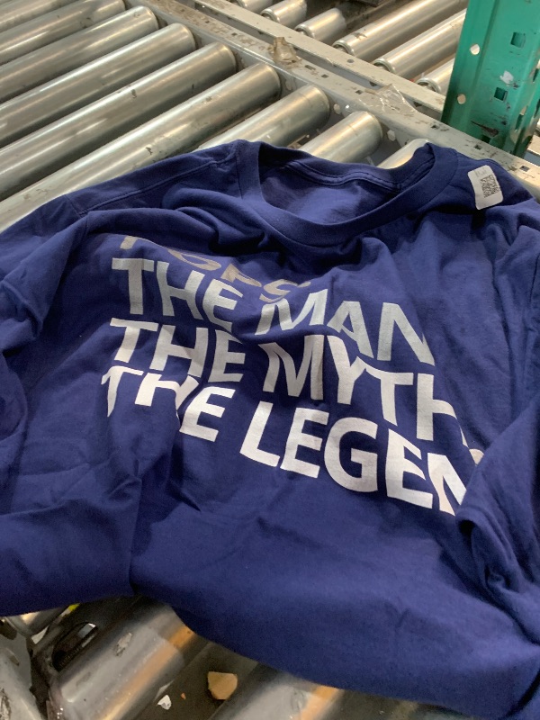 Photo 1 of ***STOCK PHOTO FOR REFERENCE ONLY***POPS The Man The Myth The Legend Grandpa T-Shirt 2XL