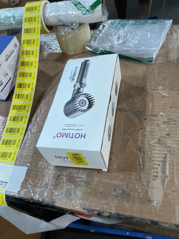 Photo 1 of ***MISSING PARTS***
HOTIMO Filtered Shower Head with Handheld - High Pressure 3 Spray Modes Showerhead with Filters, 12 Replaceable Water Softener Filters for Hard Water | Ion Shower Drops Head with 75" Anti-Burst Hose