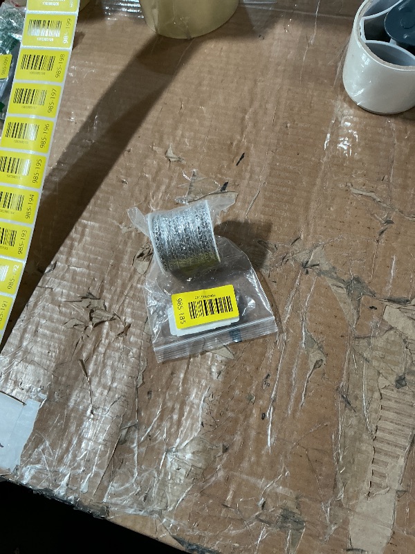 Photo 1 of [33ft] Silver Figaro Chain for Jewelry Making, 3.5mm Wide 304 Stainless Steel Figaro Link Chain Roll Bulk for DIY Jewelry Making Craft