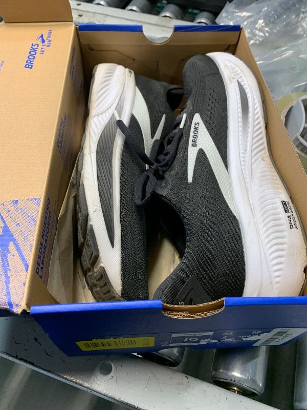 View 3 of (USED) Brooks Men’s Ghost 17 Neutral Running Shoe - Black/Grey/White - 10 Medium