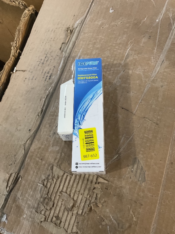 Photo 1 of * only comes with one *
ICEPURE RWF5800A Refrigerator Water Filter and Air Filter Replacement for Frigidaire EPTWFU01, EWF02, Pure Source Ultra II, PureSource Ultra 2, SCWFTCTO, GP006 EPTWFUO1 MR022 JO22 BO022 TH-01,