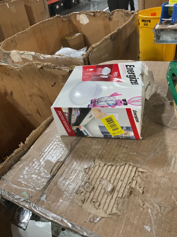 Photo 1 of ***MISSING PARTS***
Energizer LED Ceiling Light Fixture, Battery Operated, Wireless Wall Switch Remote, 300 Lumens, Ceiling Light No Electricity, Perfect for Closets, Laundry Room, Garage, Shed and More, 58823-T1