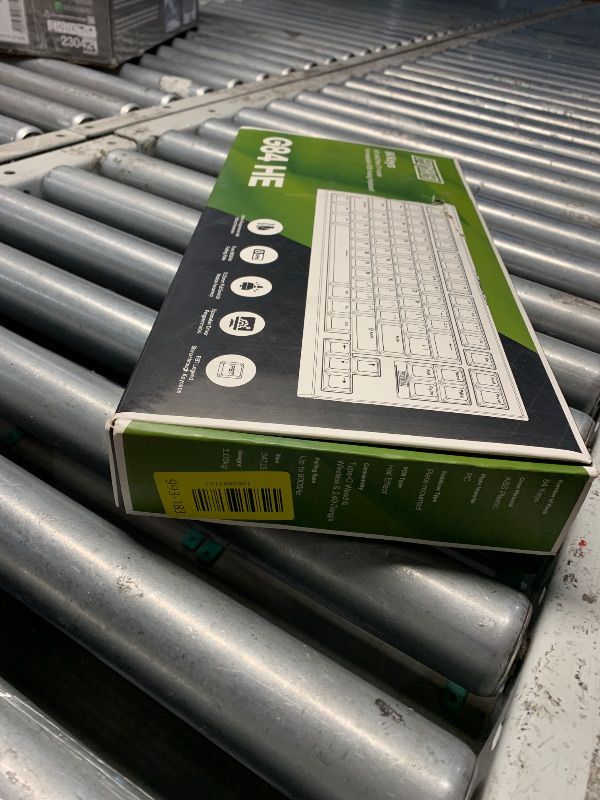 Photo 1 of ***BACKLIGHT DOES NOT WORK***
EPOMAKER G84 HE Wireless Hall Effect Keyboard, 8K Polling & 8000mAh, SOCD & DKS, Gaming Keyboard with Fast Trigger & Adjustable Actuation, RGB Backlit, PBT Keycap, Hot-Swap, for Win/Mac (Black)