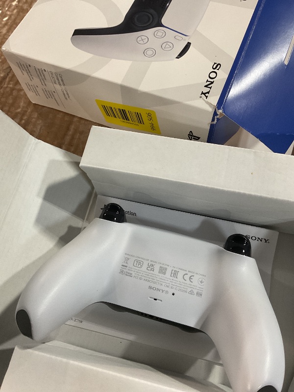 Photo 1 of ***has damaged joy sticks*** PlayStation DualSense® Wireless Controller - White
