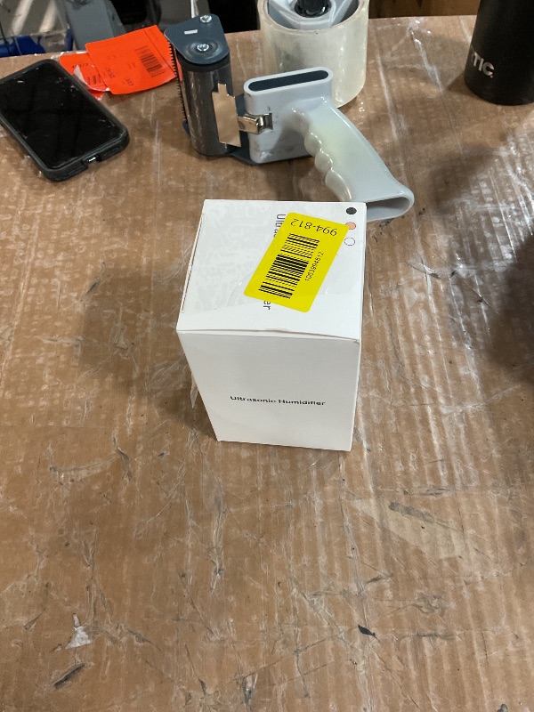 Photo 1 of ***MISSING PARTS***
Portable Mini Humidifier, Colorful, Cool Mist, USB Powered. Perfect for Bedroom, Office & Car (300ml, White)