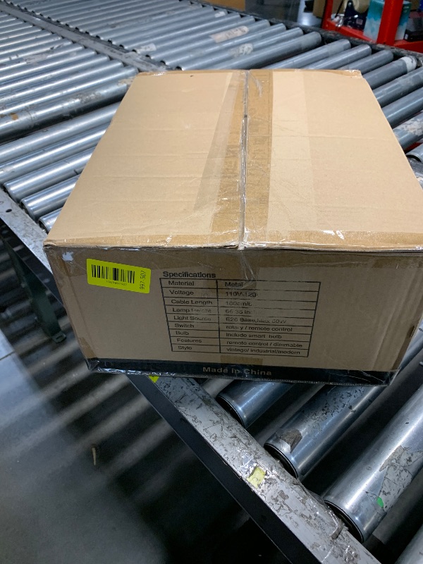 Photo 1 of ***Missing remote***
PARTPHONER Industrial Floor Lamp Adjustable, Rustic Farmhouse Reading Lamp in Aged Black Finish, Modern Standing Lamp with Remote Control Metal Shade for Living Room Bedroom Study Room Office Hotel