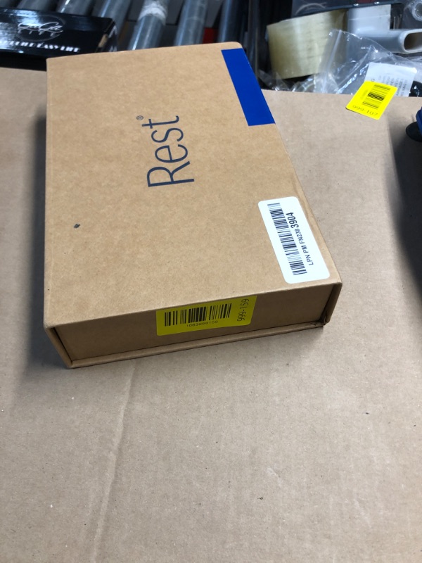 Photo 1 of ***NEW ITEM, OPENED TO VERIFY CONTENT***REST® Evercool®+ Cooling Pillowcases Standard - 2 Pillowcases for Sensitive Skin, Silver Infused Fabric for Hygienic Sleep, Silky Smooth for Curly Hair, High Elastic for Snug Fit (19x29 inches)