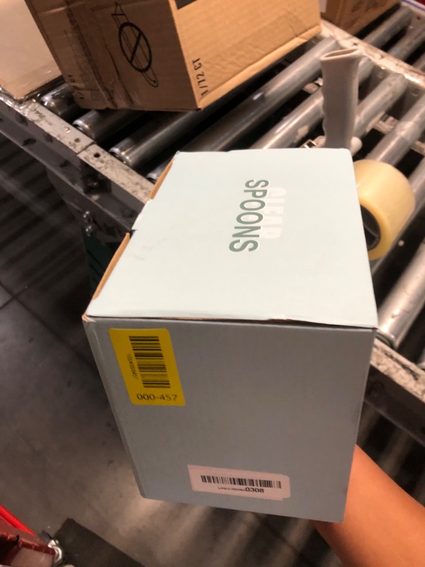 Photo 1 of [300 Count] Clear Heavy Duty Plastic Spoons, Disposable Silverware Spoons Bulk, Plastic Cutlery Utensils Set, Solid