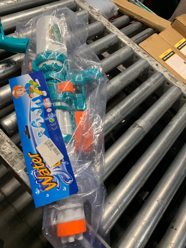View 2 of ***FACTORY SEALED***22" Water Guns for Kids, Super Squirt Gun Water Soaker Blaster - Long Shooting Range Summer Water Toys Gun for Boys Girls and Adults Outdoor Pool/Garden Fighting (Super Green)