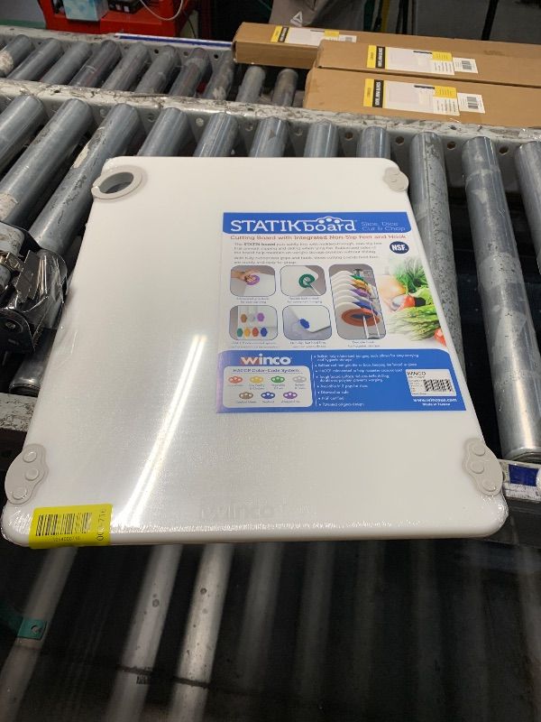 Photo 1 of ***FACTORY SEALED*** Statik Board Cutting Boards - 15 X 20 X 0.5 in., White

