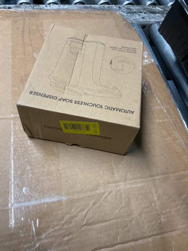 Photo 1 of ***MISSING PARTS***
PZOTRUF Automatic Soap Dispenser, Touchless Dish Soap Dispenser 17oz/500ml with Infrared Sensor, 5 Adjustable Soap Levels, Liquid Dispenser for Bathroom Kitchen (Silver)