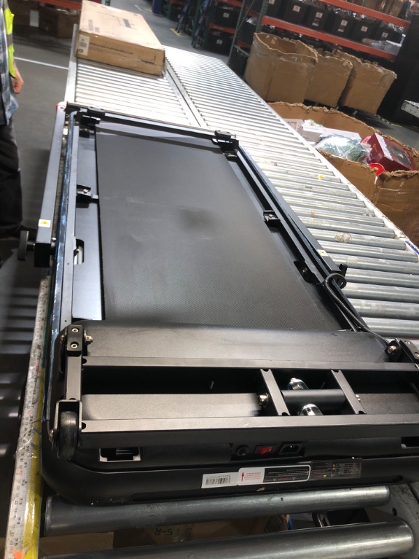 Photo 1 of ***missing power cord***2-in-1 Walking Pad with 15% Incline, Portable Under Desk Treadmill, Folding Treadmill with LED Display & Handle Bar, 7.5 MPH Max,2.75HP Walking Treadmills for Workouts in Home or OfficeLPNRRIM8264341
