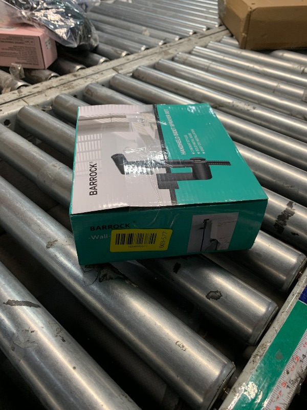 Photo 1 of * Heavy used and missing parts*BARROCK Handheld Bidet Sprayer for Toilet, Stainless Steel Metal Made Baby Cloth Diaper Spraying Kit, Bathroom Toilet Bidet Attachment Set for Bathing Pets and Feminine Washing,Matte Black and Gold