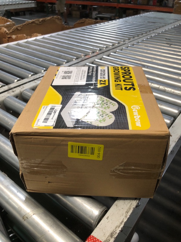 Photo 1 of [LARGE SIZE] 2000ml(68oz) Seed Sprouting Mason Jar Kit with Stand,Drain Tray, Screen Lids,Blackout Sleeves,Good Ventilation & Drainage Capacity,Growing Fresh Organic Mung Beans,Broccoli & Microgreens