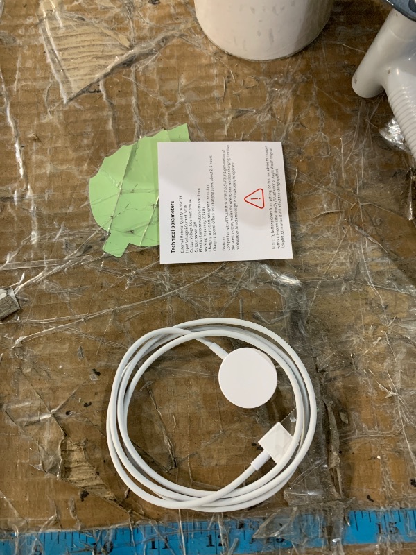 Photo 1 of ???? ???????? for Apple Watch Charger Magnetic Fast Charging Cable [Portable] Magnetic Wireless Charging Compatible with iWatch Series Ultra/SE/11/10/9/8/7/6/5/4/-[3.3FT] White