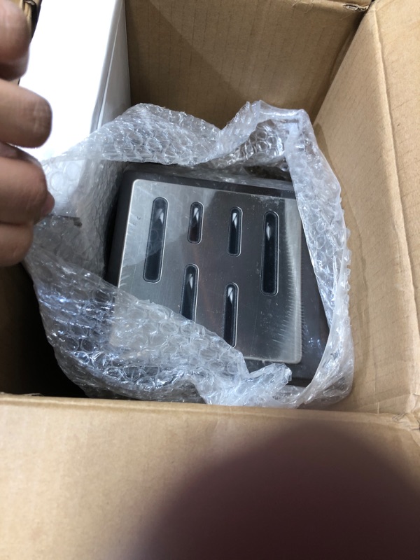 Photo 1 of ***PARTIAL SET - PRICE ADJUSTED*** **KNIVES NOT INCLUDED** Calphalon Contemporary SharpIN Self-Sharpening Knife Set, 18 CT, Steel