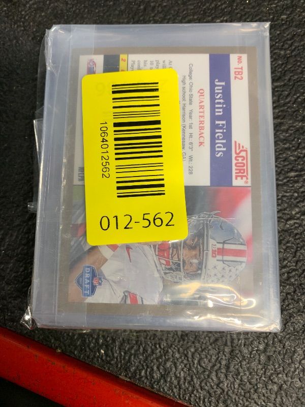 Photo 1 of Justin Fields #TB2 [Rookie] 2021 Pani Score 1991 Throwback Ohio State NFL football cards