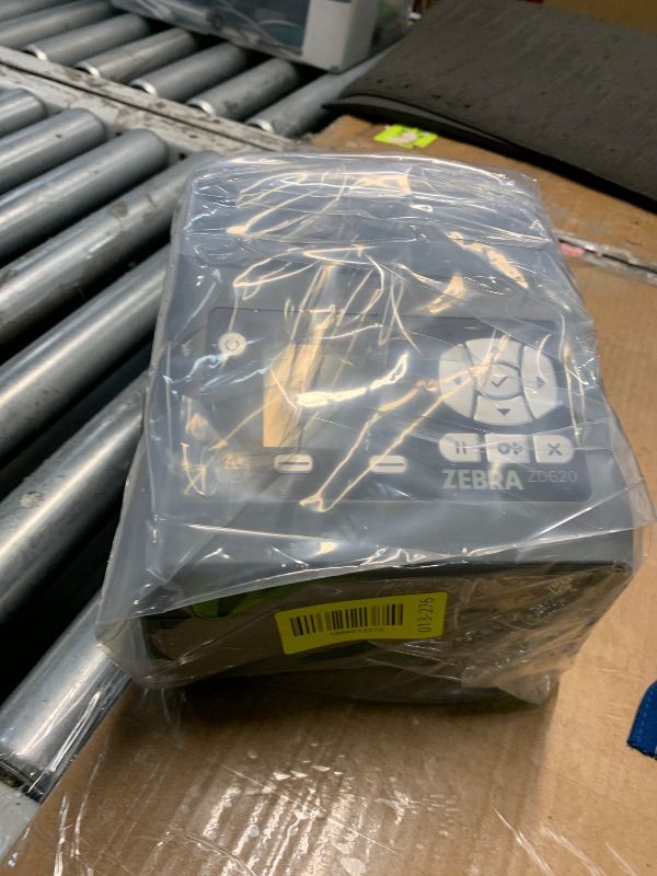Photo 1 of **MISSING ALL PLUGS**UNABLE TO TEST**
Zebra ZD620d Direct Thermal Desktop Printer with LCD Screen 203 dpi Print Width 4 in Ethernet Serial USB ZD62142-D01F00EZ (Renewed)