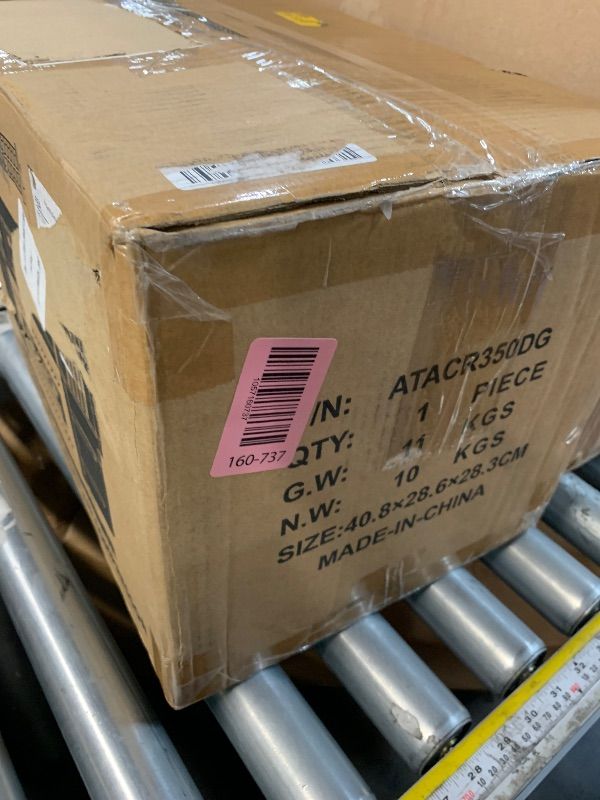 Photo 1 of ***STOCK PHOTO FOR REFERENCE ONLY, NOT IN ORIGINAL PACKAGING*** 12V Air Compressor w/LCD Control Panel to Preset Target Pressure, 150PSI 12.35CFM Air Pump Inflator for Overland (Dual Cylinder)