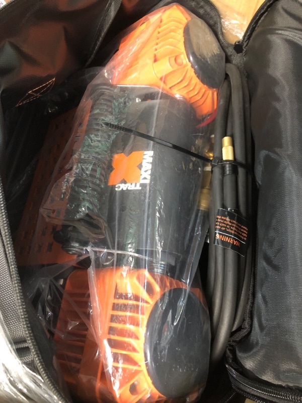 Photo 1 of ***STOCK PHOTO FOR REFERENCE ONLY, NOT IN ORIGINAL PACKAGING*** 12V Air Compressor w/LCD Control Panel to Preset Target Pressure, 150PSI 12.35CFM Air Pump Inflator for Overland (Dual Cylinder)