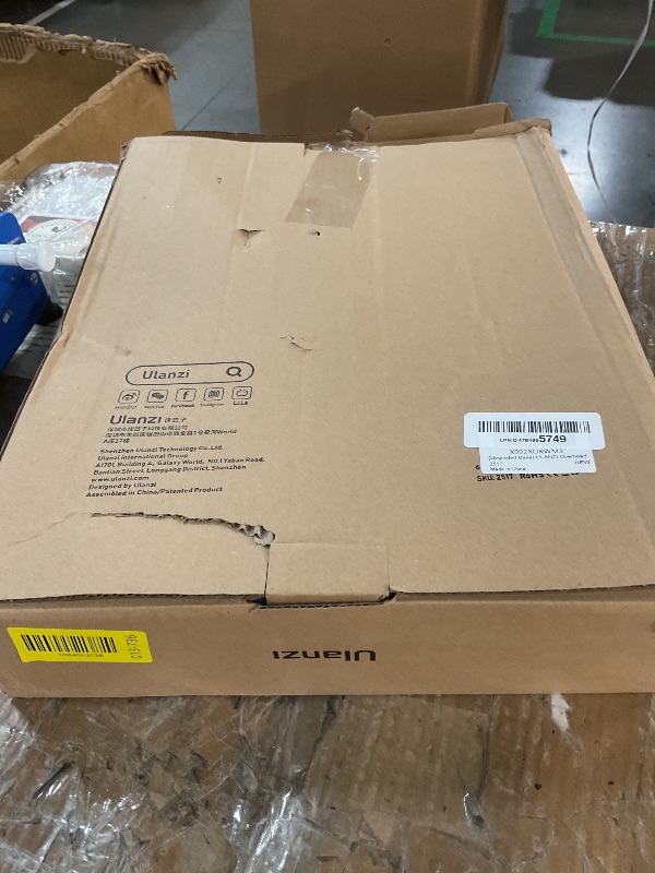 Photo 1 of ***MISSING PARTS***
ULANZI Overhead Phone Mount Tripod with Light, 3500k-6500K 10" Desk Ring Light with Stand and Phone Holder for Video Recording, Zoom Meeting, Make Up, Cooking, Selfie, Live Streaming, Tiktok, YouTube