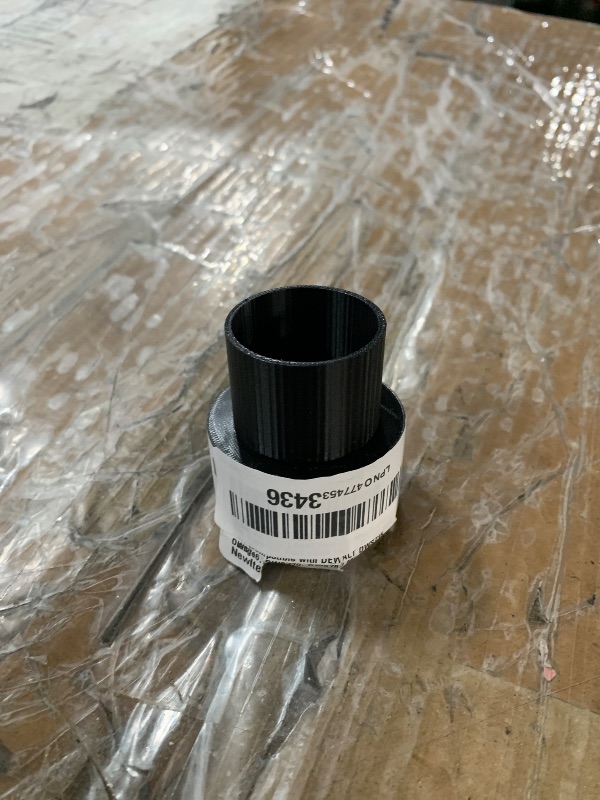 Photo 1 of [Solid Art LLC ] Dust Port Adaptor/Reducer – Fits 1 5/8”OD Dust Ports and 1 ¼” OD shop vac. (Compatible with DEWALT DWS715, DWS716, DWS779, DWS780 Miter Saws), Orange