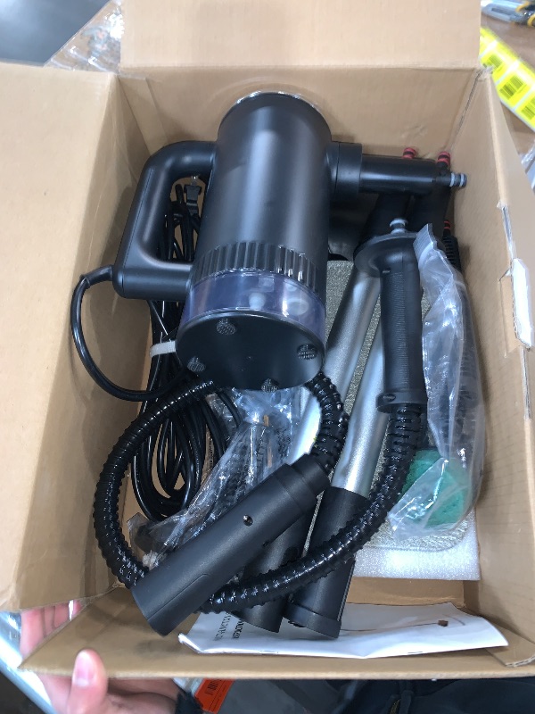 Photo 1 of ***DOESNT PUMP WATER***
11-in-1 Steam Mop - Detachable Handheld Steam Cleaner with 380mL Tank, 260? Floor Steamer for Hardwood, Tile, Grout, Windows, Bath & Kitchen - 3-Level Steam Control, Multi-Purpose Floor Steam Cleaner