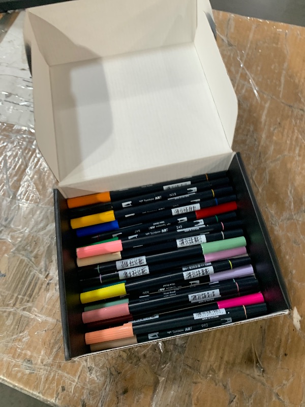 Photo 1 of ***Only 30*** WUO 36 Colors Acrylic Paint Markers, Water-Based No-Bleed Markers, Automatic Ink Control Brush Tip for Multi-Surface Acrylic Paint Pens for Rock Painting, Wood, Canvas, Glass, DIY Art