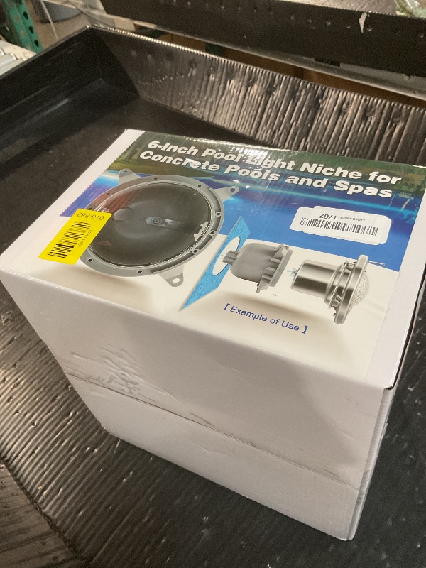 Photo 1 of ***MISSING PARTS***
Jefuzh 6-Inch Pool Light Niche, Pool Niche for Concrete Pools & Spas