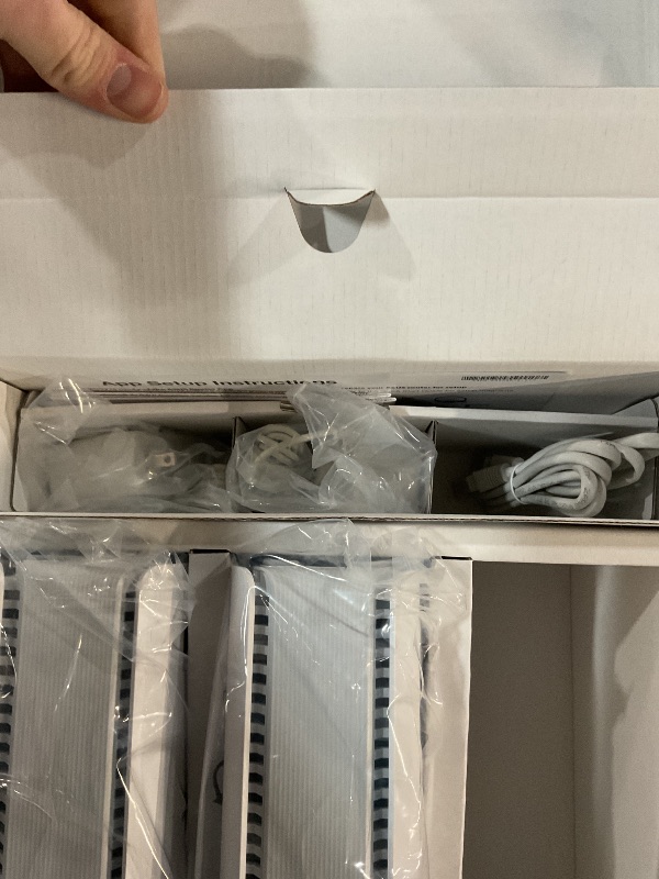 Photo 1 of ***MISSING 1 MESH***
ASUS ZenWiFi BT8 (3-Pack) Tri-Band WiFi 7 Mesh, 14 Gbps, 8850 sq.ft, Dual 2.5G Ports, Security and Parental Controls Included, Smart Home Master SSIDs, 4G & 5G Mobile Tethering