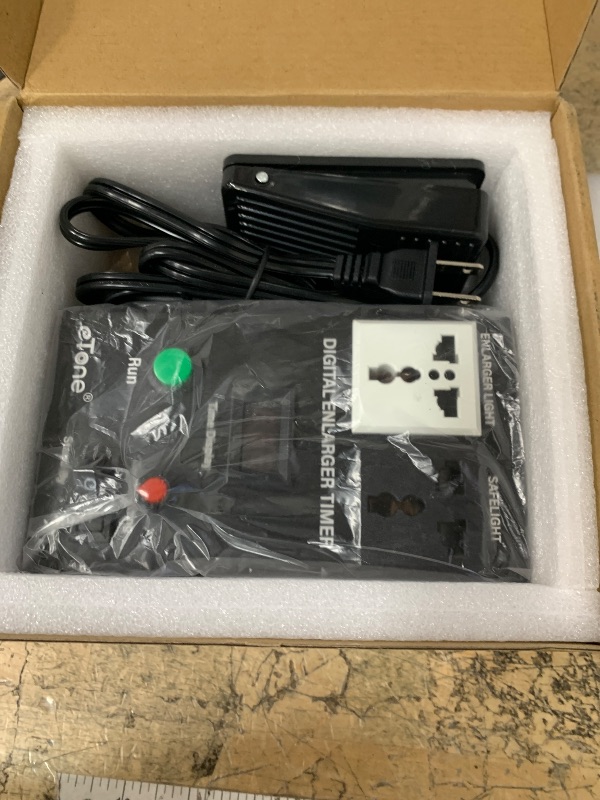 Photo 1 of **malfunctions**
eTone Professional Digital Darkroom Timer for Precision Photo Enlargement - Exposure Control Device with LED Display