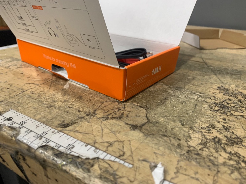 Photo 1 of 1Mii B06TX Bluetooth 5.2 Transmitter for TV to Wireless Headphone/Speaker, Bluetooth Adapter for TV w/Volume Control, AUX/RCA/Optical/Coaxial Audio Inputs, Plug n Play, aptX Low Latency & HD