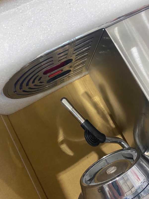 Photo 1 of ANYCOLD Espresso Machine 20 Bar, Compact Espresso Maker, Stainless Steel Expresso Coffee Machines with Steam Milk Frother & 34oz Removable Water Tank for Home Latte, Cappuccino, Silver