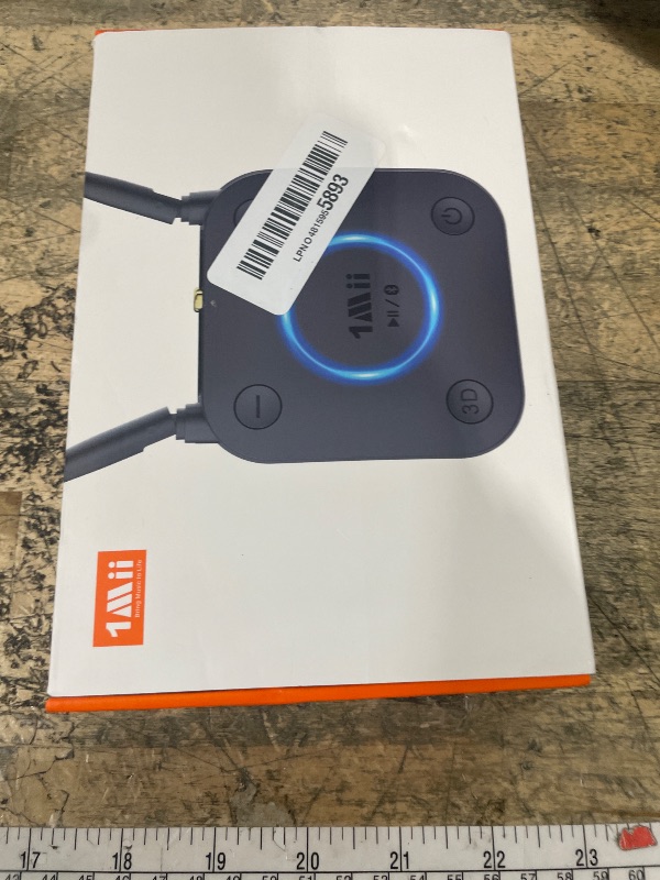 Photo 1 of [Upgraded] 1Mii B06Pro Long Range Bluetooth Receiver, HiFi Wireless Audio Adapter, Bluetooth 5.1 Receiver with 3D Surround aptX HD Low Latency Optical RCA AUX 3.5mm Coaxial for Home Stereo System