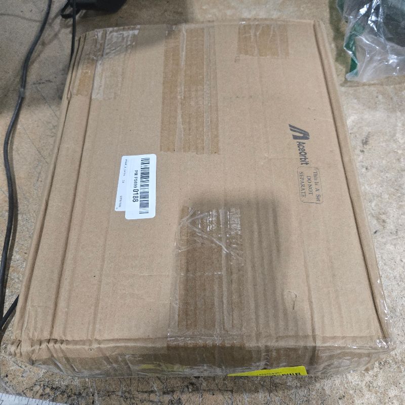 Photo 1 of 2 Sets Greeting Card Display Stand Holder 4 Tiered Wooden Organizer Rack for Retail Stores Card Collector Rack Postcards Stationery Vendors Photos