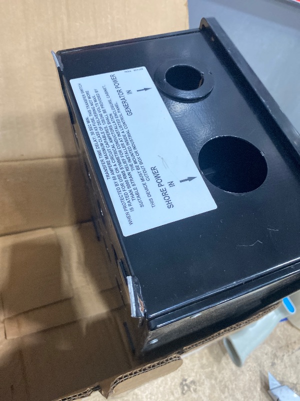 Photo 1 of *** PARTS ONLY *** Southwire 40350-RVC Surge Guard RVC-Compatible Automatic Transfer Switch - 50A, 120/240V, 60 Hz