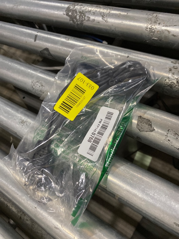 Photo 1 of 1.15ft Power Cord Compatible with Sonos One, One SL and Play 1 Speakers, L-Sharped Short Power Cable Replacement Cord for Sonos Power Supply Cable - Black