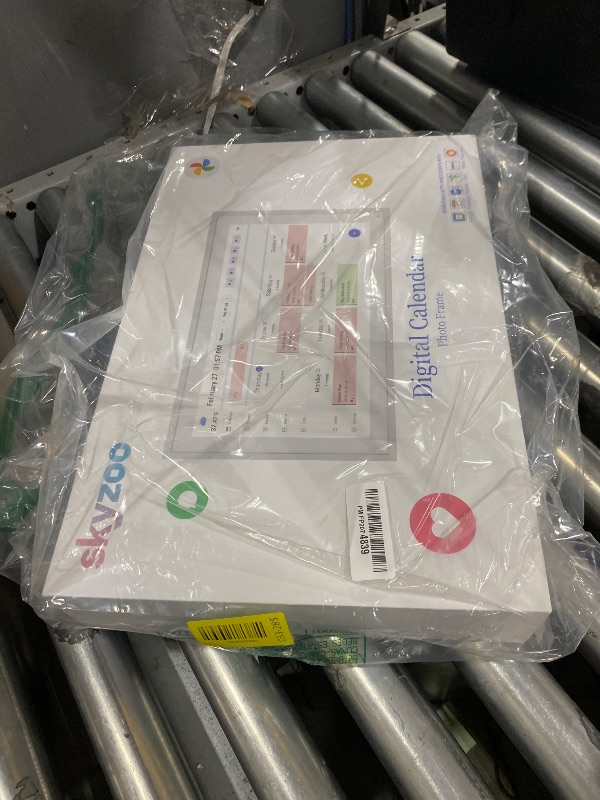 Photo 1 of (Factory Sealed)...... Skyzoo 15.6-Inch Digital Calendar – Schedule, Chore Chart, Meal Planner, Task Rewards System, Family Photo Display, Syncs with Online Calendars, Horizontal, Vertical & Wall-Mount