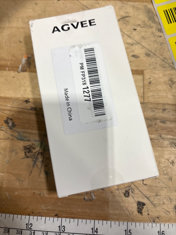 Photo 1 of AGVEE 1ft Fixed / 2.3ft Extend 4 in 1 Multi USB Charger Cable Mountable One Way Retractable 60W Fast Charging Cord, Pocket-Sized for iPhone 16 15 14 13 12 11, Samsung, Android, Desk Organizer, Black