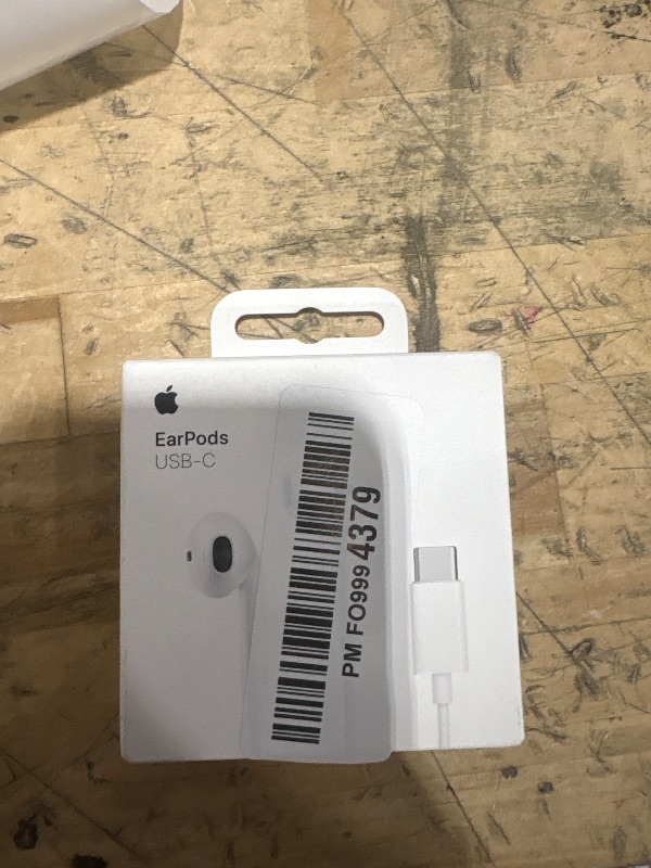 Photo 1 of ****UNTSTED*** Apple EarPods Headphones with USB-C Plug, Wired Ear Buds with Built-in Remote to Control Music, Phone Calls, and Volume