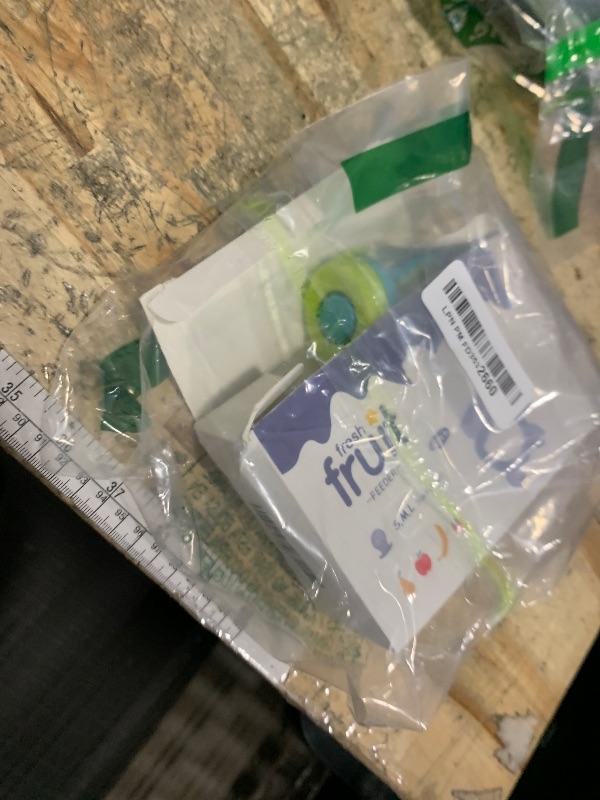 Photo 1 of 2 Pack Silicone Baby Fruit Feeder with Mini Freezer Tray, Breastmilk Popsicle Molds for Baby Teething Relief, Fresh Food Feeder for Safe Infant Self Feeding, Extra Food Pouches