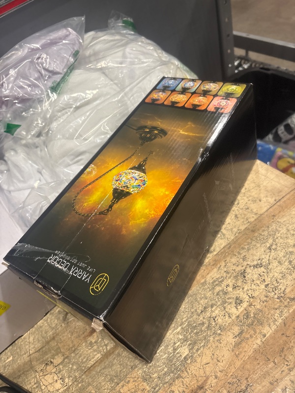 Photo 1 of Yarra-Decor Turkish Moroccan Lamp with Bronze Base 3 Color Options Handmade Swan Neck Tiffany Mosaic Glass Bedside Lamps for Bedroom (LED Bulb Included)