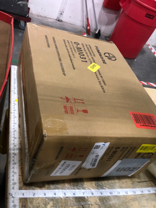 Photo 1 of **FACTORY SEALED** Famiware Milkyway Plates and Bowls Set, 12 Pieces Dinnerware Sets, Dishes Set for 4, White