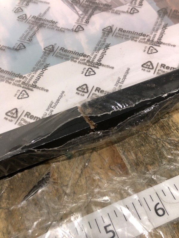 Photo 1 of ***DAMAGED - SEE NOTES/PICTURES*** PEALSN 11x14 Picture Frame, Display Pictures 8 x 10 with Mat or 11 x 14 Without Mat for Wall Mounting Display, Photo Frames, Black