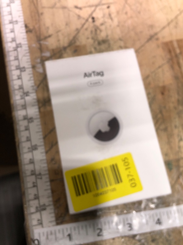 Photo 1 of **FACTORY SEALED** Apple AirTag 4 Pack. Keep Track of and find Your Keys, Wallet, Luggage, Backpack, and More. Simple one-tap Set up with iPhone or iPad